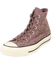 Converse - Cuck 70 Hi Unisex Fashion Trainers In Violet Ore - 4 Uk - Lyst