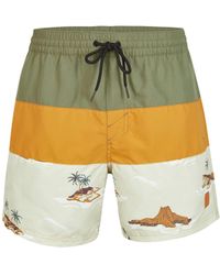 O'neill Sportswear - Cali Block 15" Swim Shorts Trunks - Lyst