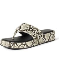 Amazon Essentials - Flatform Thong Sandals - Lyst