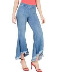 Guess - Sofia 1981 High Rise Skinny Fit Flare Leg Jean - Lyst