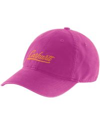 Carhartt - Canvas Script Graphic Cap - Lyst