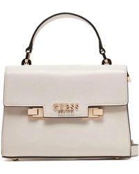 Guess - Eco Aldith Mini Top Hndle Flap Handtas Voor - Lyst