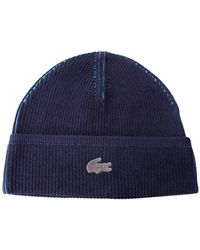lacoste hat and scarf set