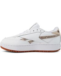 Reebok - Clb C Dl Rvng S Trainers White/stucco 5 - Lyst