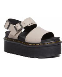 Dr. Martens - Voss Pisa Leather Platform Sandals - Lyst