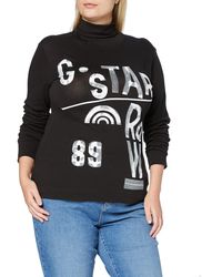 G-STAR RAW Lecite Optic Slim Turtle Camiseta para Mujer