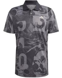 adidas - Club Tennis Graphic Polo Shirt ches Courtes - Lyst