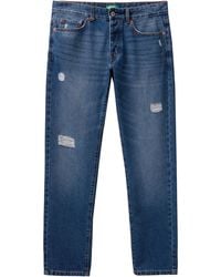 Benetton - Pantalone 4IPC57B88 Jeans - Lyst
