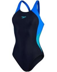 Speedo - S Cbs Muscleback One Piece Swimsuit Navy/blue S - Lyst