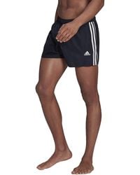 adidas - Classic 3-stripes Swim Shorts - Lyst