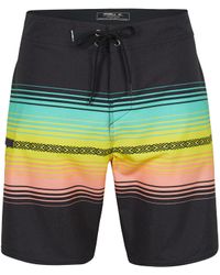 O'neill Sportswear - Heat Stripe Line 19" Boardshorts Shorts - Lyst