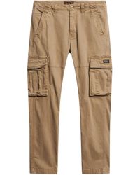 Superdry - Core Cargohosen Rotbraun Kaki 34/32 - Lyst