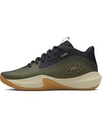 Under Armour - Lockdown 7 Basketball Shoes Marine Od / / Tetra - Lyst