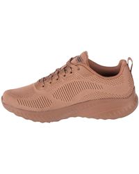 Skechers - 117209 Bobs Squad Chaos Blush Pink S Trainers 6.5 - Lyst
