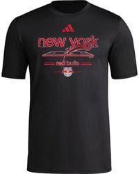 adidas - New York Red Bulls Vintage World Pre-game Short Sleeve T-shirt - Lyst