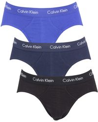 Calvin Klein - Hip Briefs Pack Of 3 Trunks - Lyst