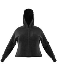 adidas - W Mv Sl Fz Hd Capuchontrui Voor - Lyst