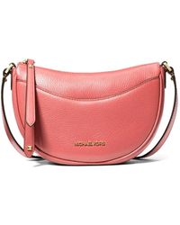 Michael Kors - Dover Small Leather Crossbody Bag - Lyst