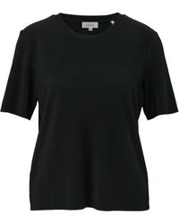 S.oliver - 2146139 T-Shirt mit Plisseefalten - Lyst
