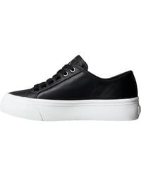 Calvin Klein - Vulc Flatf Lace Up LTH Ck Yw0Yw01932 Low Top - Lyst