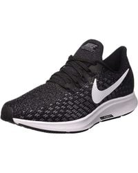 nike running air zoom pegasus 35 trainers rose with metallic swoosh