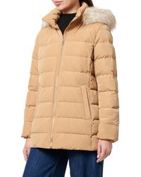 Tommy Hilfiger - Cazadora Acolchada Mujer Heritage Down Tyra Jacket With Fur Larga - Lyst