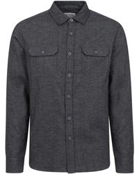 Mountain Warehouse - Lightweight & Breathable Casual Checks Shirt In 100% Cotton With Buttoned Front Pockets - For Travel & Walking Dark Grey - Lyst