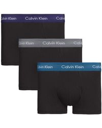 Calvin Klein - 3p Low Rise Trunk' Boxershorts - Lyst