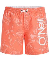 O'neill Sportswear - Cali Floral 16" Swim Shorts - Lyst