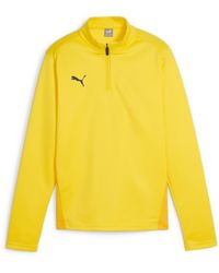 PUMA - Teamgoal Training 1/4 Zip Top Jr - Lyst