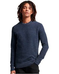 Superdry - Textured Crew Knit Jumper T-shirt - Lyst
