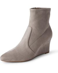 Amazon Essentials - Wedge Zip Ankle Boots - Lyst
