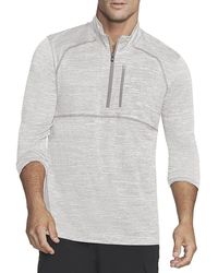 Skechers - On The Road 1/4 Zip T-Shirt - Lyst