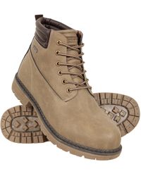 Mountain Warehouse - Gorge Mens Waterproof Hiking Boots - Tpr Rubber, 10c Thermal Tested Footwear, Isotherm - Best For Walking, - Lyst