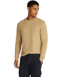 Tommy Hilfiger - Uomo Maglietta iche Lunghe Linear Chest Slim Fit - Lyst