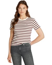 Tommy Hilfiger - T-Shirt ches Courtes Slim Cody Col Ras-du-Cou - Lyst