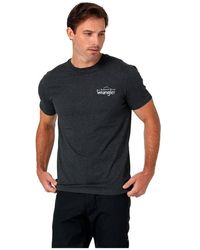 Wrangler - All Terrain Gear By Logo Tee Shirt - Lyst