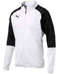 PUMA - 656265-04 White Jacket - Lyst