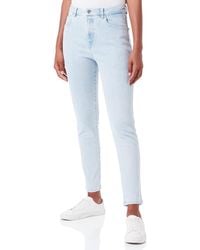 HUGO - Gariana Blaue Slim-Fit Jeans aus bequemem Stretch-Denim Blau 31/34 - Lyst