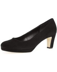 Gabor - Fashion Pumps in Übergrößen Schwarz 61.260.47 große schuhe - Lyst