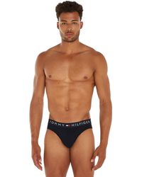 Tommy Hilfiger - Slips Lot de 3 Brief Sous-Vêtement - Lyst