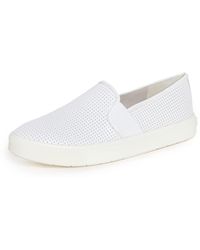 Vince - S Blair Slip On Fashion Sneakers White 7.5 M - Lyst