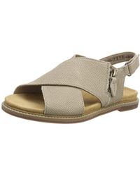 Clarks Corsio Calm, Sandalias de Talón Abierto para Mujer - Neutro