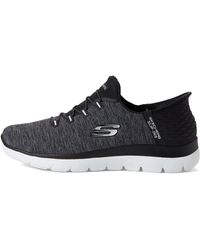 Skechers - Summits Suited Lace Up Sneaker Black 10 M Us - Lyst