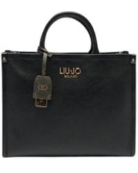 Liu Jo - Tasche M Tote Ridhi schwarz B26LJ18 AF5206 E0058 Taschengröße: Groß - Lyst