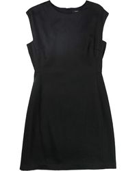 Theory - Cap Sleeve Structured Fitted Dress - Lyst