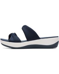 Clarks - Arla Coast Flat Sandal - Lyst