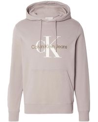 Calvin Klein - Jeans Seizoensonal Monologo Regular Hoodie J30j320805 Pullover Hoodie - Lyst