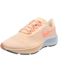 Nike Air Zoom Pegasus 37 Running Shoe in Pink - Save 31% | Lyst UK