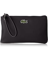 pochette lacoste bleu